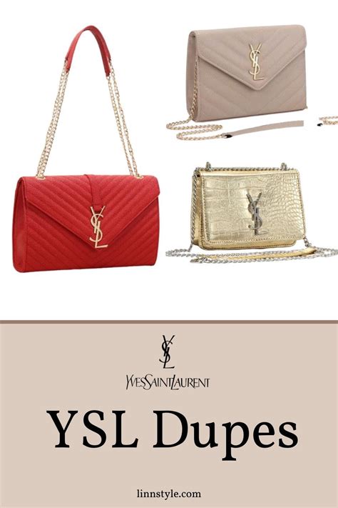 dupe yves saint laurent bag|yves saint laurent knockoff handbags.